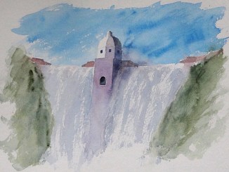 Still trying to capture the Elan Valley dams.